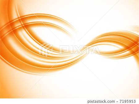 Wavy orange background Wavy orange background 7195953