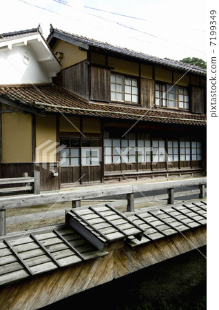 Townscape of Omori Town 7199349