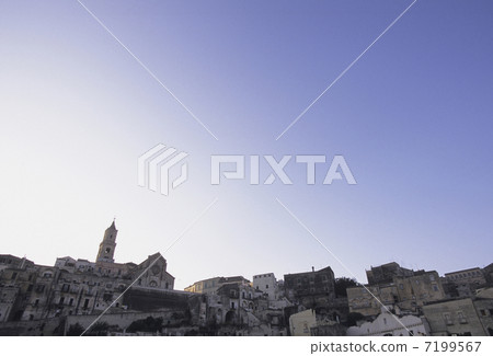 Matera distant view 7199567