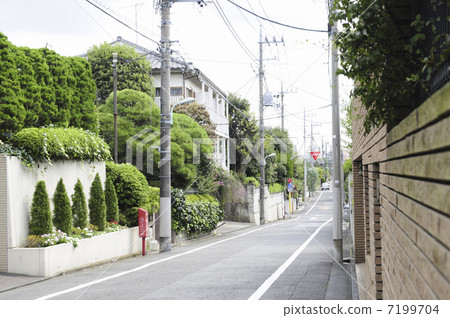 Meguro-ku Midorigaoka的住宅區 7199704