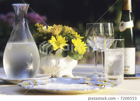 Water and glass 7200553