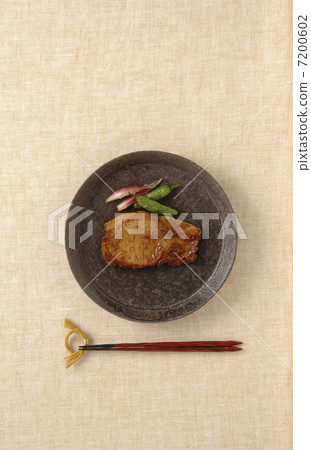 牛排菜和筷子 牛排菜和筷子 7200602