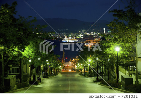 Yawatazaka night view 7201031