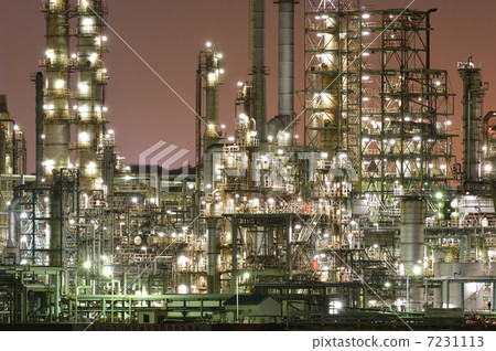 橫濱日本煉油廠Negishi煉油廠Moe 7231113