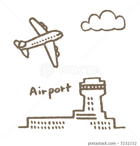 Airport and plane 7232152
