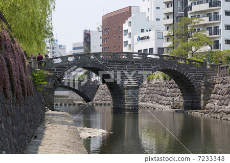 Meganebashi Bridge in Nagasaki 7233348
