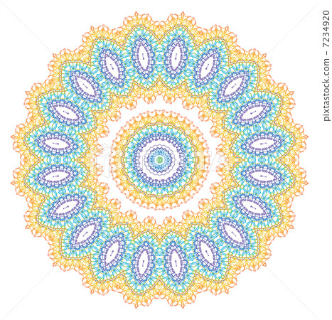 Abstract color shape Abstract color shape 7234920