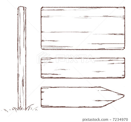 A sign A sign 7234970