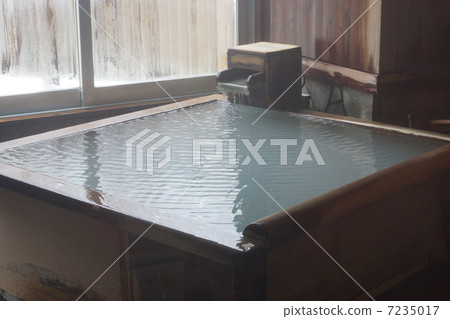 Natural hot spring 7235017