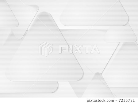 White triangles. Vector abstract background - Stock Illustration ...