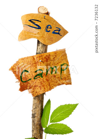The wooden signs 7236132