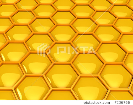Gold honeycombs 7236766