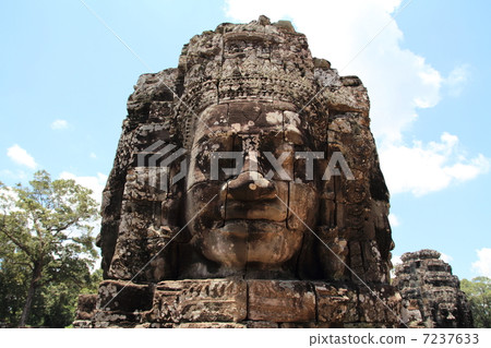 Four-sided statue of Bayon 7237633