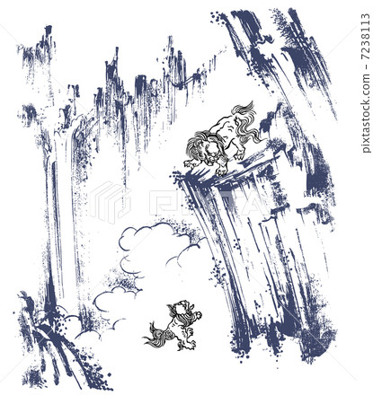 獅子的兒童滴管 7238113