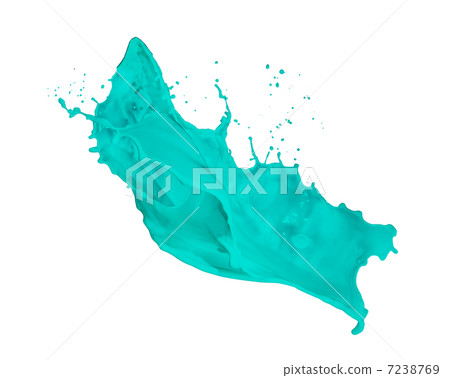 turquoise paint splash turquoise paint splash 7238769
