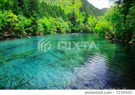 Jiuzhaigou pond 7239303