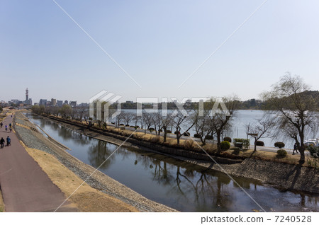 來自春天的Senba Lake Kairakuen 7240528