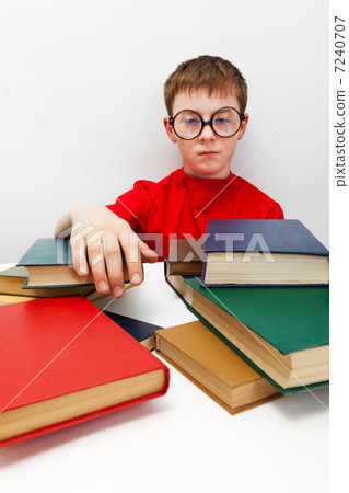 boy in round glasses boy in round glasses 7240707