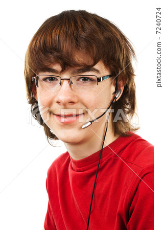 teenager with glasses 7240724