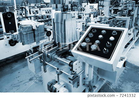 Control panel of the equipment 7241332