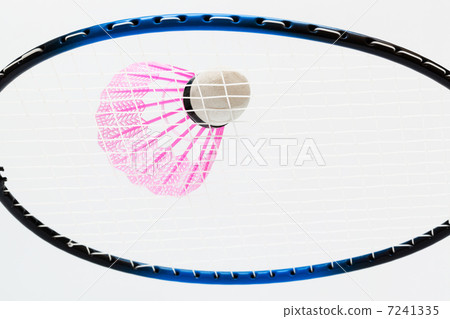 racket and shuttlecock badminton 7241335
