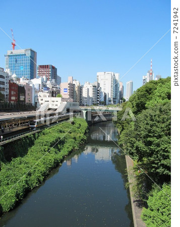 御茶水站和神田河 7241942