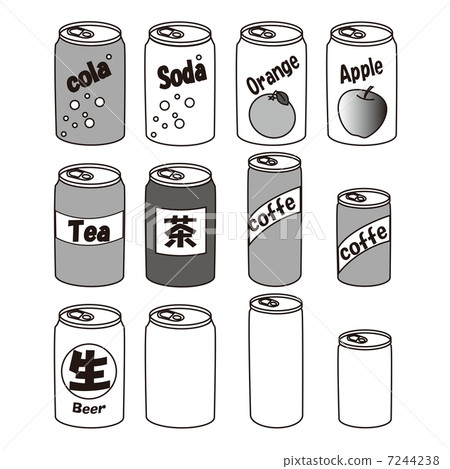 罐裝飲料（封閉式/單色） 7244238