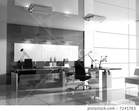 modern interior of office 7245763