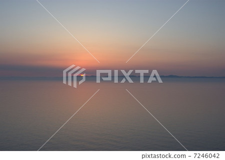 Cape Tsunoda sunset view 7246042