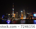 Night view of Shanghai 7246156