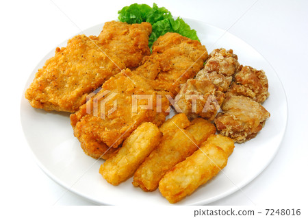 各種美味的油炸菜餚, 各種美味的油炸菜餚, 7248016