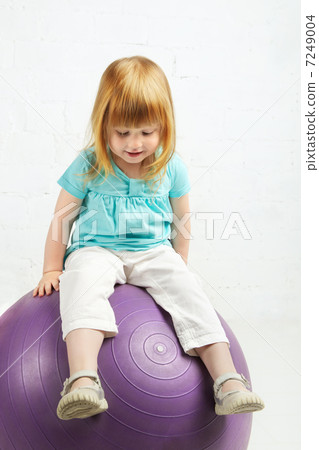 Girl With Ball 7249004