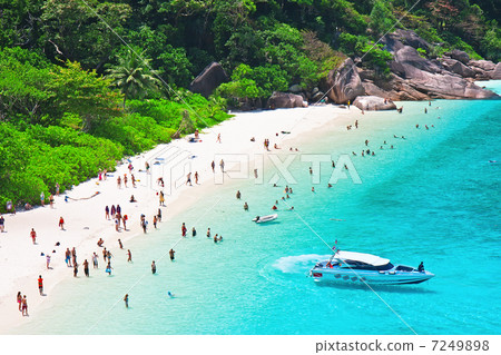 Top view of Similan island. Thailand Top view of Similan island. Thailand 7249898