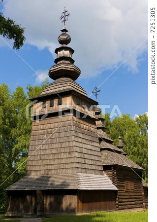 Old Christian Wooden Church 7251305
