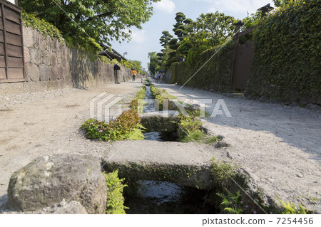 Shimabara samurai residential street waterway Shimabara samurai residential street waterway 7254456