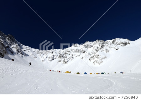 Lush tent village 7256940