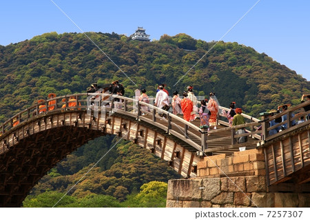 Kintai Bridge, Iwakuni Castle, and Daimyo Procession [Princess] 7257307
