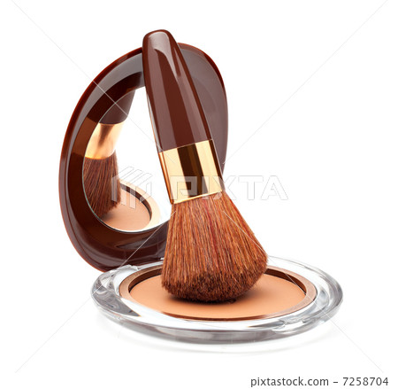 Makeup Powder and Brush Makeup Powder and Brush 7258704