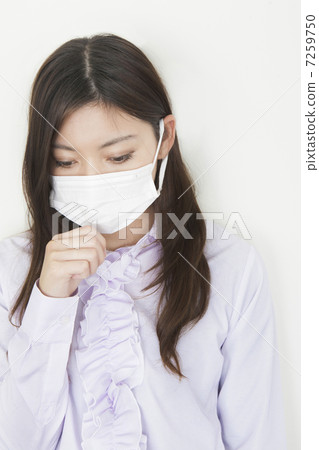 Hay fever / cold image (business woman) Hay fever / cold image (business woman) 7259750