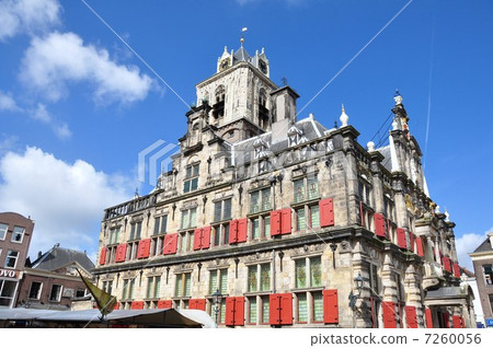 Market Square City Hall Delft 7260056