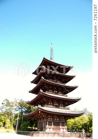 奈良五層寶塔 7261197