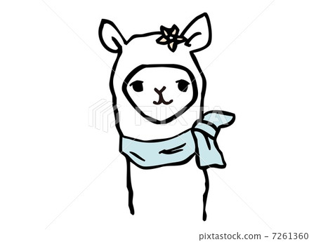 Cute illustrations [Alpaca] 7261360