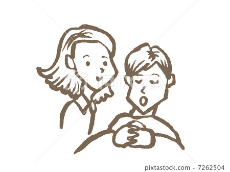 她睡覺，看著她 7262504