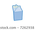 Milk carton illustration 7262938