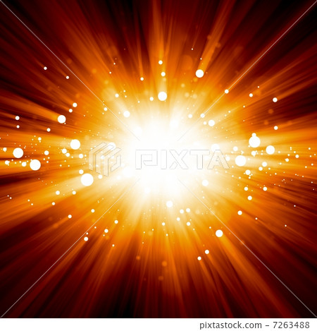 Abstract explosion 7263488