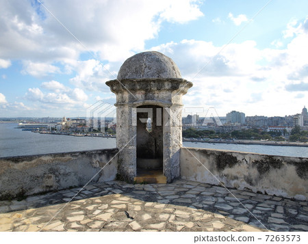 世界遺產“舊哈瓦那及其防禦工事”卡巴尼亞要塞和哈瓦那舊城(古巴)的紀念碑 世界遺產“舊哈瓦那及其防禦工事”卡巴尼亞要塞和哈瓦那舊城(古巴)的紀念碑 7263573