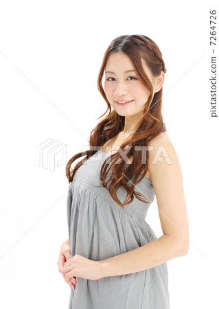 Girl with long hair 7264726