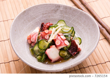 Tattoo cucumber vinegared sauce 7265154