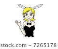Bunny girl illustration 7265178