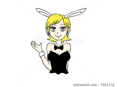 Bunny girl illustration 7265178